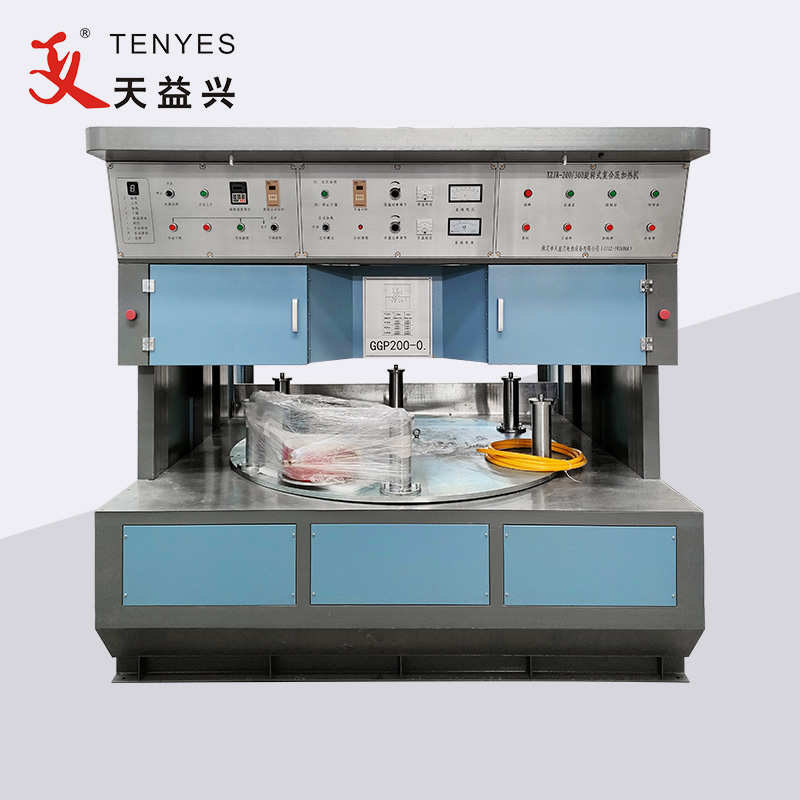 Máquina de aquecimento inferior de panelas rotativas 160KW